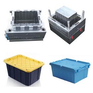 Heavy Duty Storage Bins Injection Molds