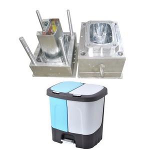 Plastic Twin Bin Dustbin Injection Moulds