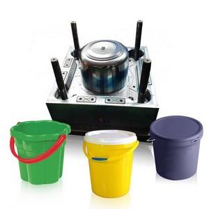 Plastic pail with lid handle injection molds maker Plastic pail with lid handle injection molds maker