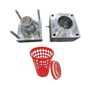 Molde de Injeção para Cesto com Tampa