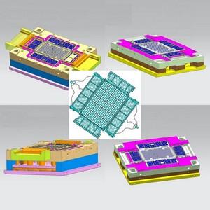 Molde para Injeção de Cesto Dobravel